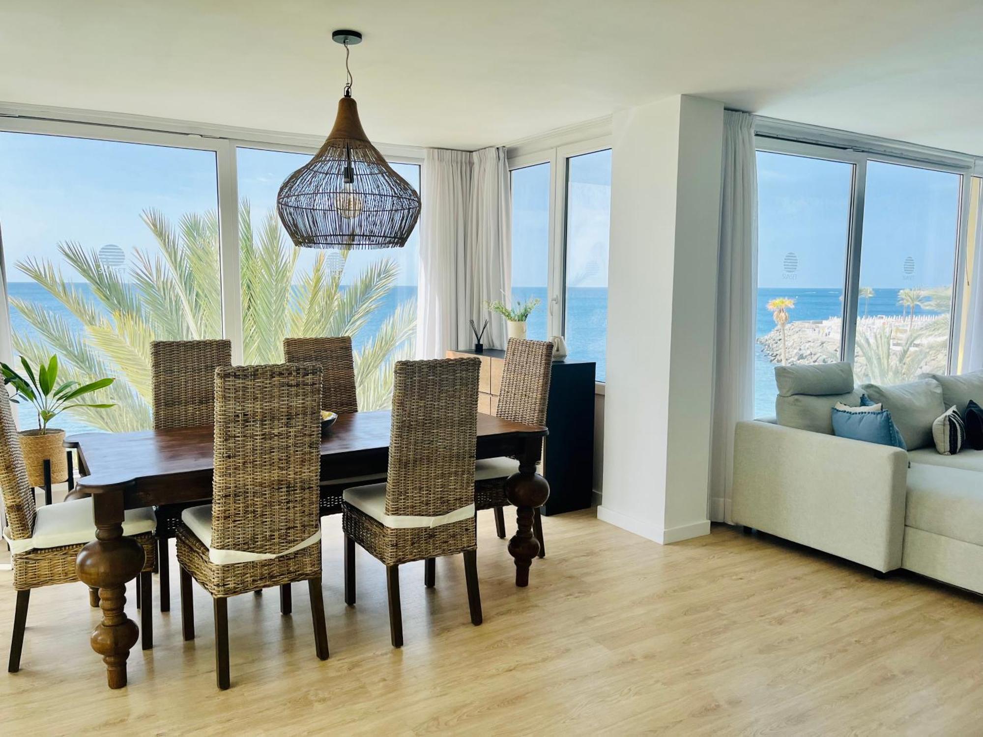 Luxury Sunset Ocean View Apartment Arguineguin Luaran gambar